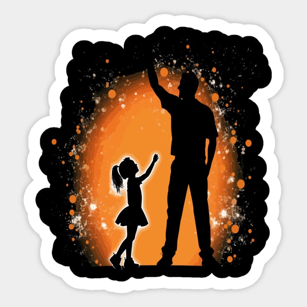 Cheerleading Fathers Day Sticker by JH Mart